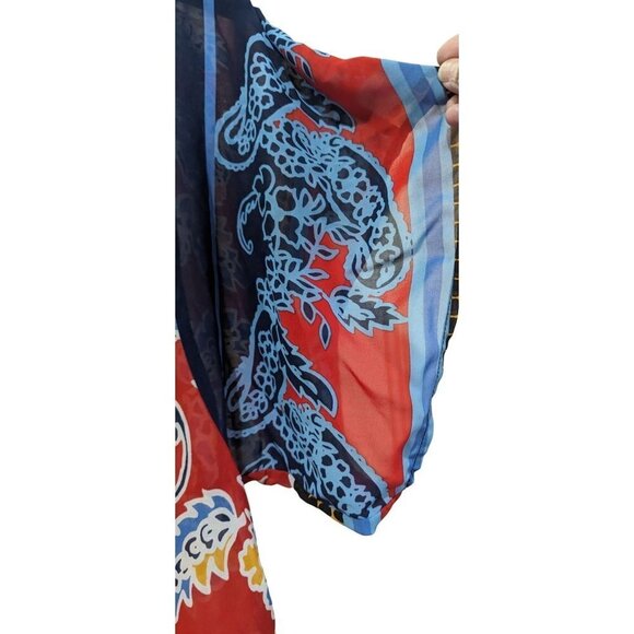 One World Live Let Live Top Womens Size Medium boho cottage hippie - Picture 4 of 8